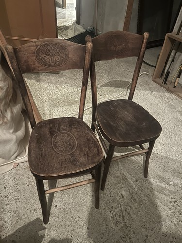 Coppia sedie modello thonet - coppia,